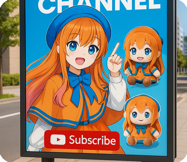 チアガールのオリジナルイラスト